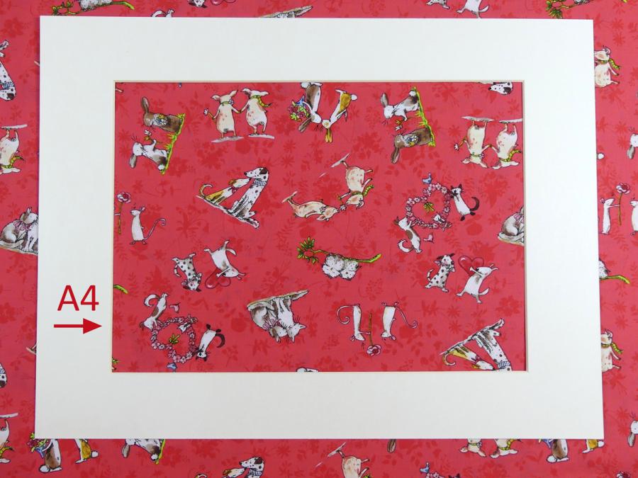 Patchworkstoff in rot aus der Serie From the Hearts von Clothworks A4 Ansicht
